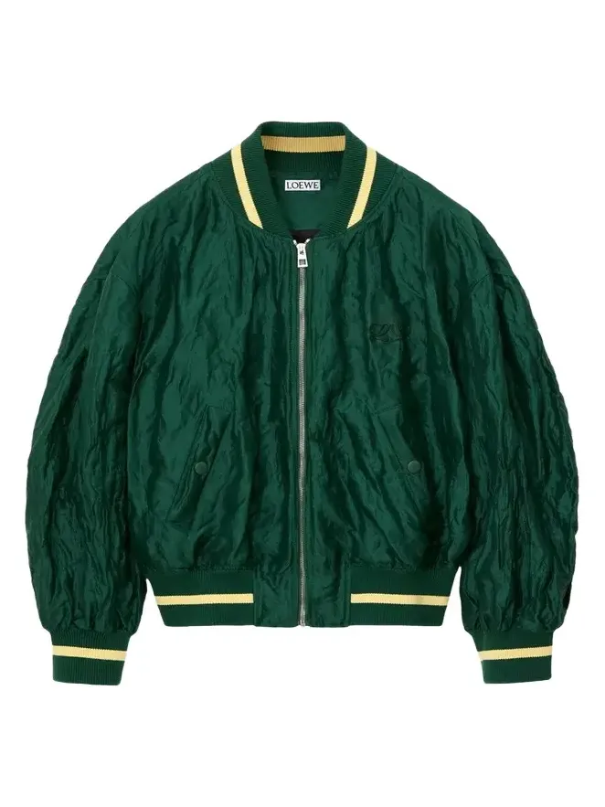 Satin Oversized Bomber Jacket Satin Oversized Bomber Jacket