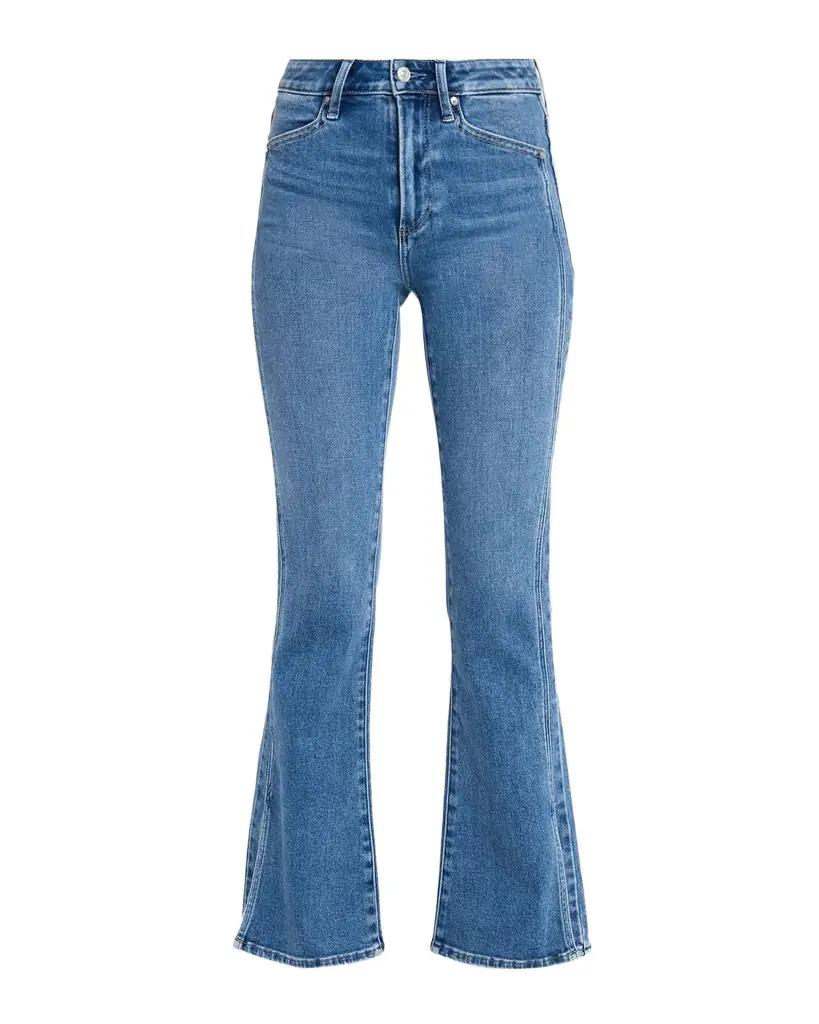 PAIGE Laurel Canyon High-Rise Jeans with Vent | Image 1 PAIGE Laurel Canyon High-Rise Jeans with Vent | Image 1