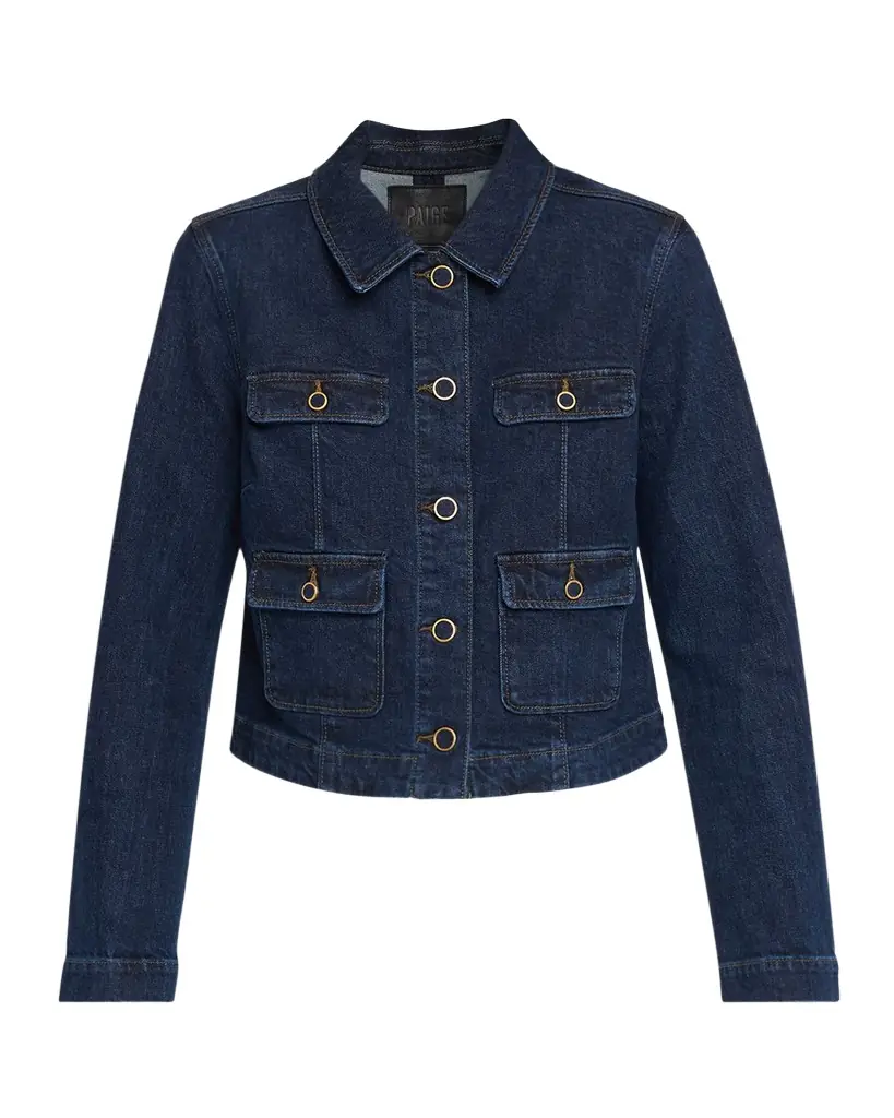 PAIGE Lydia Denim Jacket | Image 1 PAIGE Lydia Denim Jacket | Image 1
