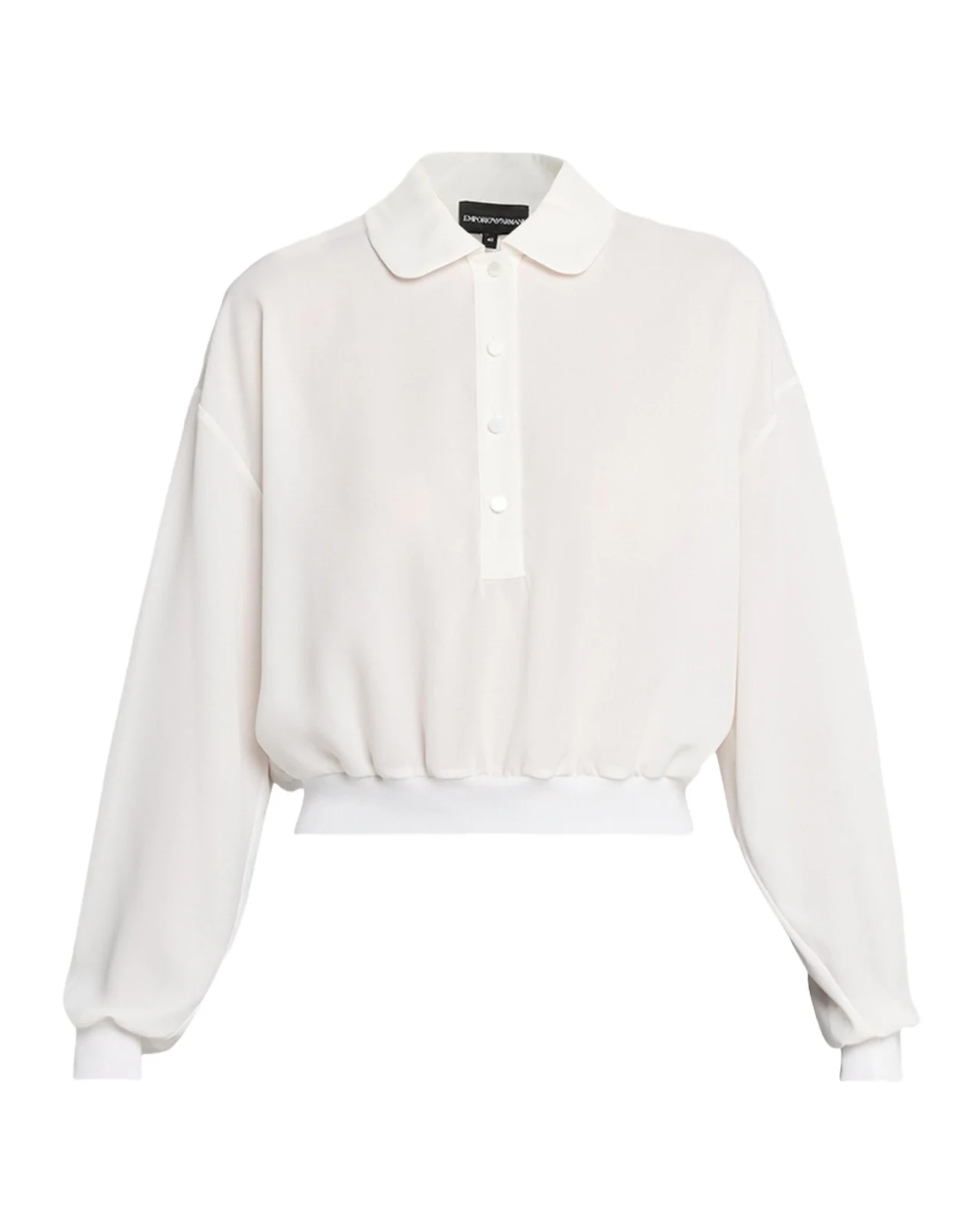 Button-Down Cotton Blouse Button-Down Cotton Blouse