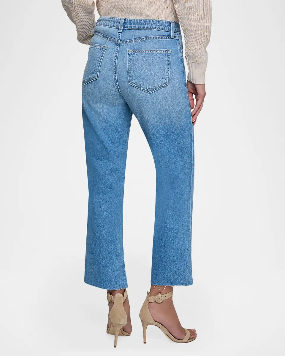 L'Agence Wanda High-Rise Cropped Wide Jeans | Thumbnail 3 L'Agence Wanda High-Rise Cropped Wide Jeans | Thumbnail 3