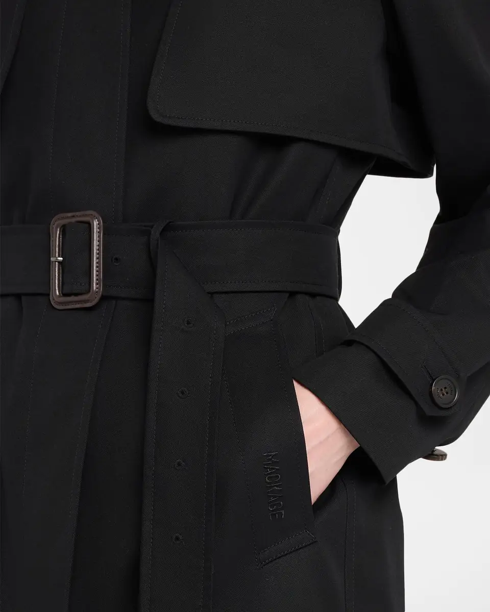 Mackage Winn-Z Trench Coat with Removable Liner | Thumbnail 9 Mackage Winn-Z Trench Coat with Removable Liner | Thumbnail 9