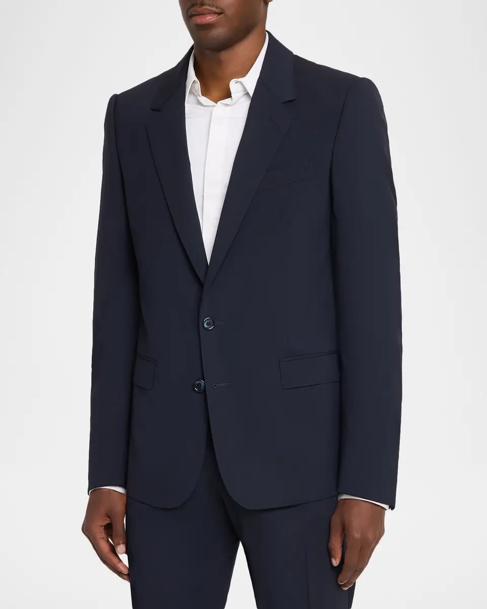 Dolce & Gabbana Men's Wool Martini-Fit Two-Piece Suit | Thumbnail 3 Dolce & Gabbana Men's Wool Martini-Fit Two-Piece Suit | Thumbnail 3