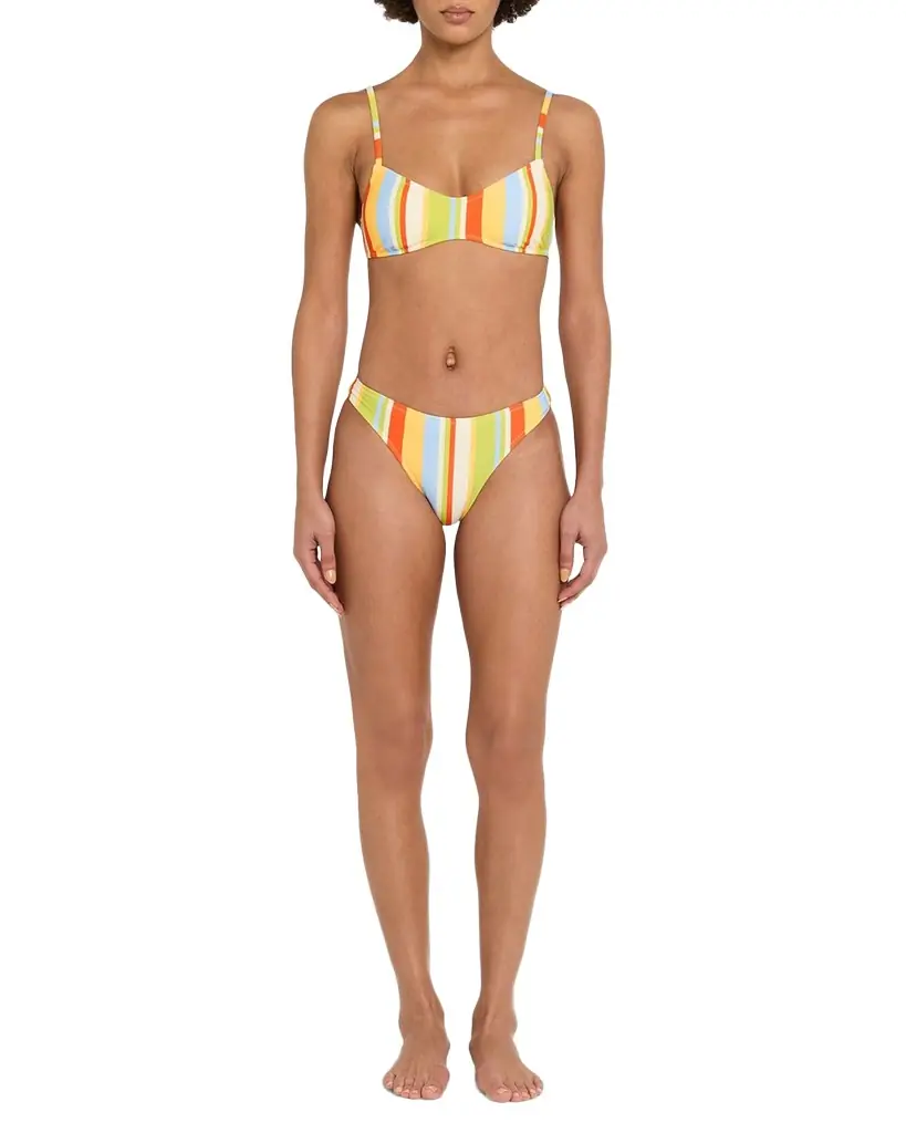 Solid & Striped The Rachel Striped Bikini Bottoms | Image 1 Solid & Striped The Rachel Striped Bikini Bottoms | Image 1