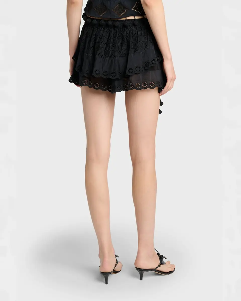 Isabel Marant Neis Eyelet Ruffle Pull-On Shorts | Thumbnail 11 Isabel Marant Neis Eyelet Ruffle Pull-On Shorts | Thumbnail 11