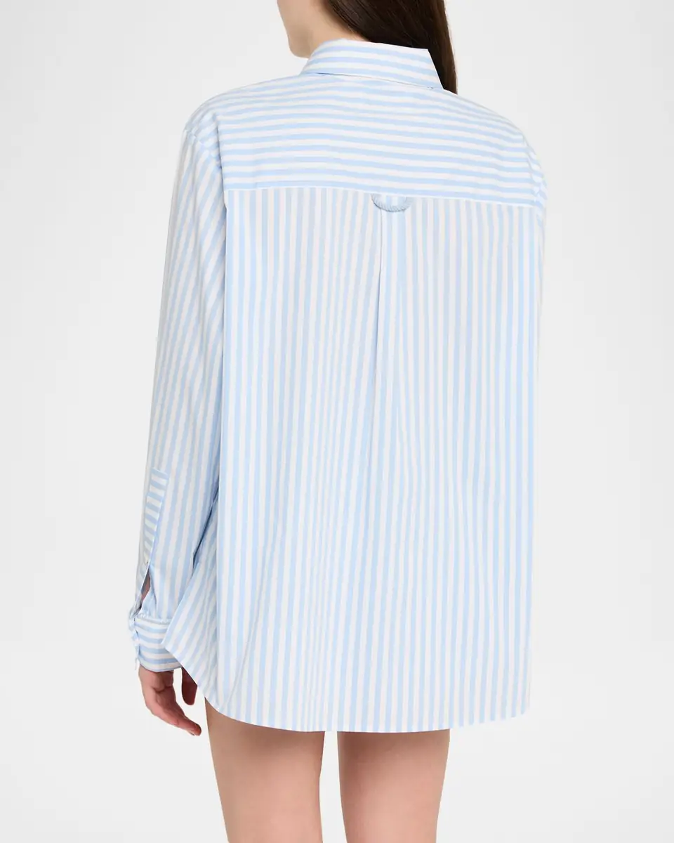 Solid and Striped The Avril Striped Button-Front Shirt | Thumbnail 3 Solid and Striped The Avril Striped Button-Front Shirt | Thumbnail 3