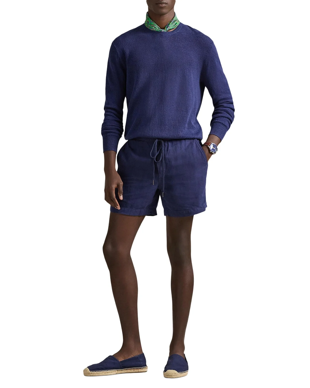 Men's Linen Drawstring Shorts Men's Linen Drawstring Shorts
