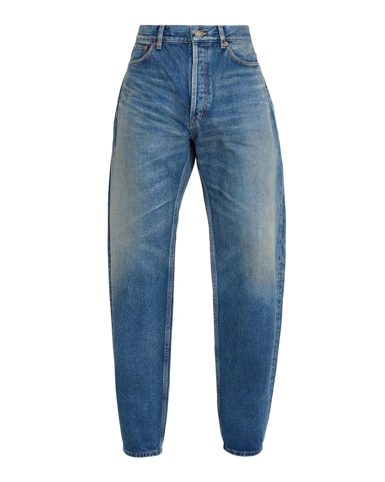 Men's High Rise Barrel-Leg Jeans Men's High Rise Barrel-Leg Jeans