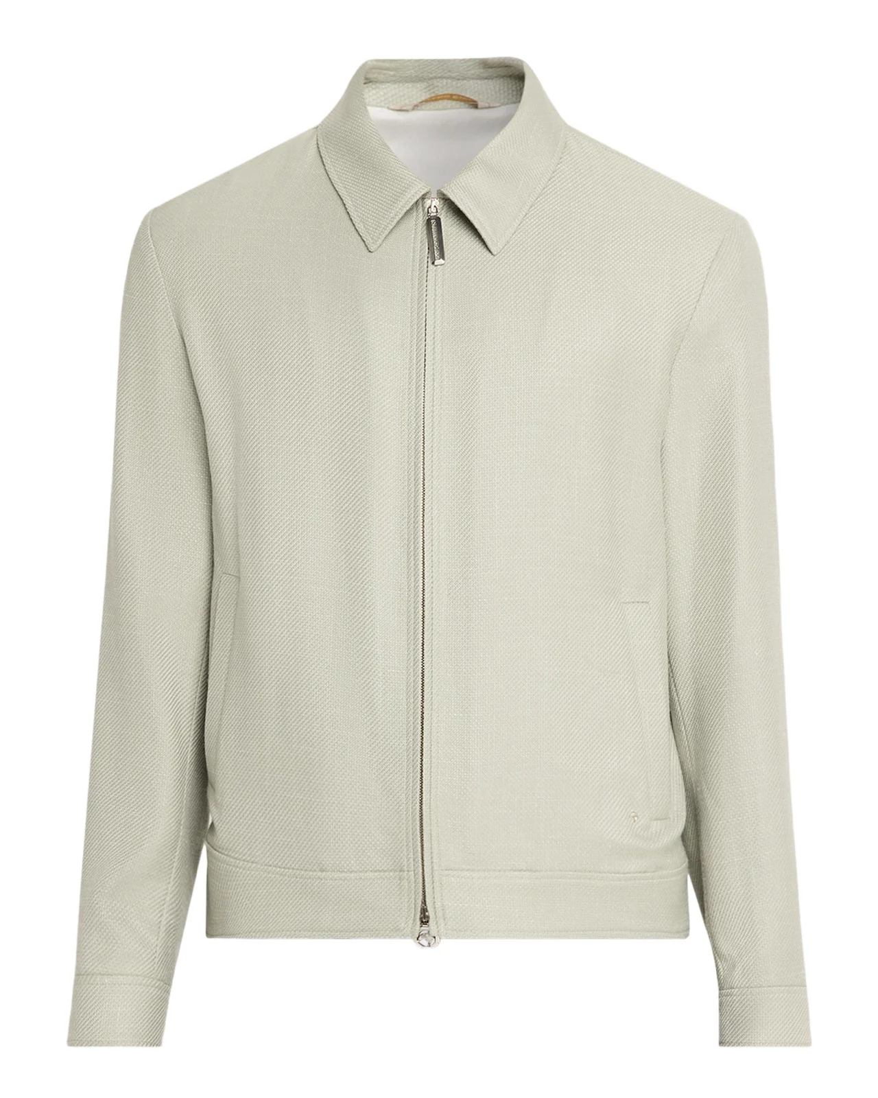Men's Textured Cashmere-Blend Zip Jacket Men's Textured Cashmere-Blend Zip Jacket