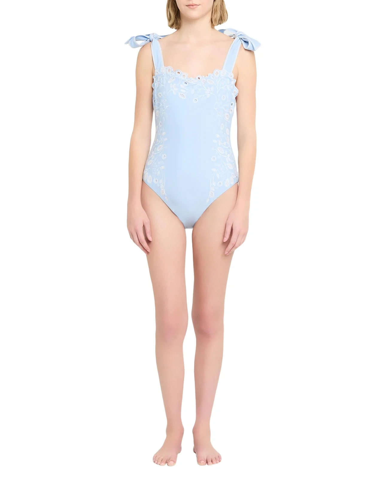 Laurie Embroidered One-Piece Swimsuit