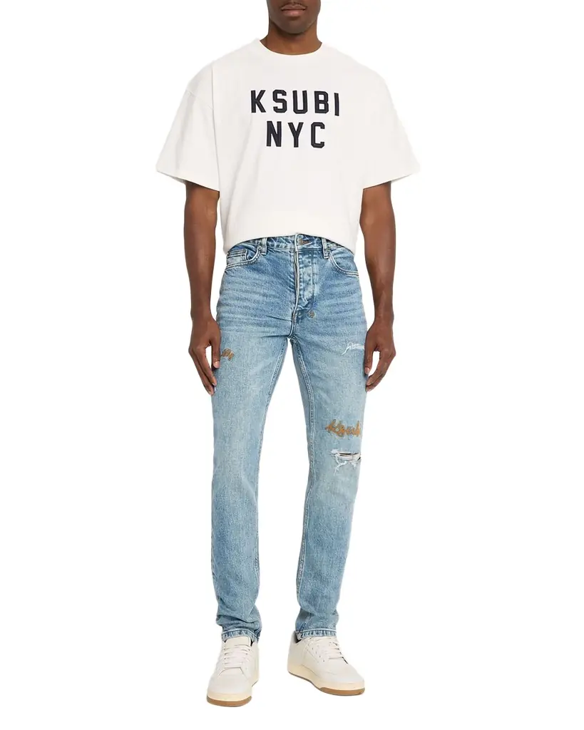 Ksubi Men's Chitch Public Slim Fit Jeans | Image 1 Ksubi Men's Chitch Public Slim Fit Jeans | Image 1