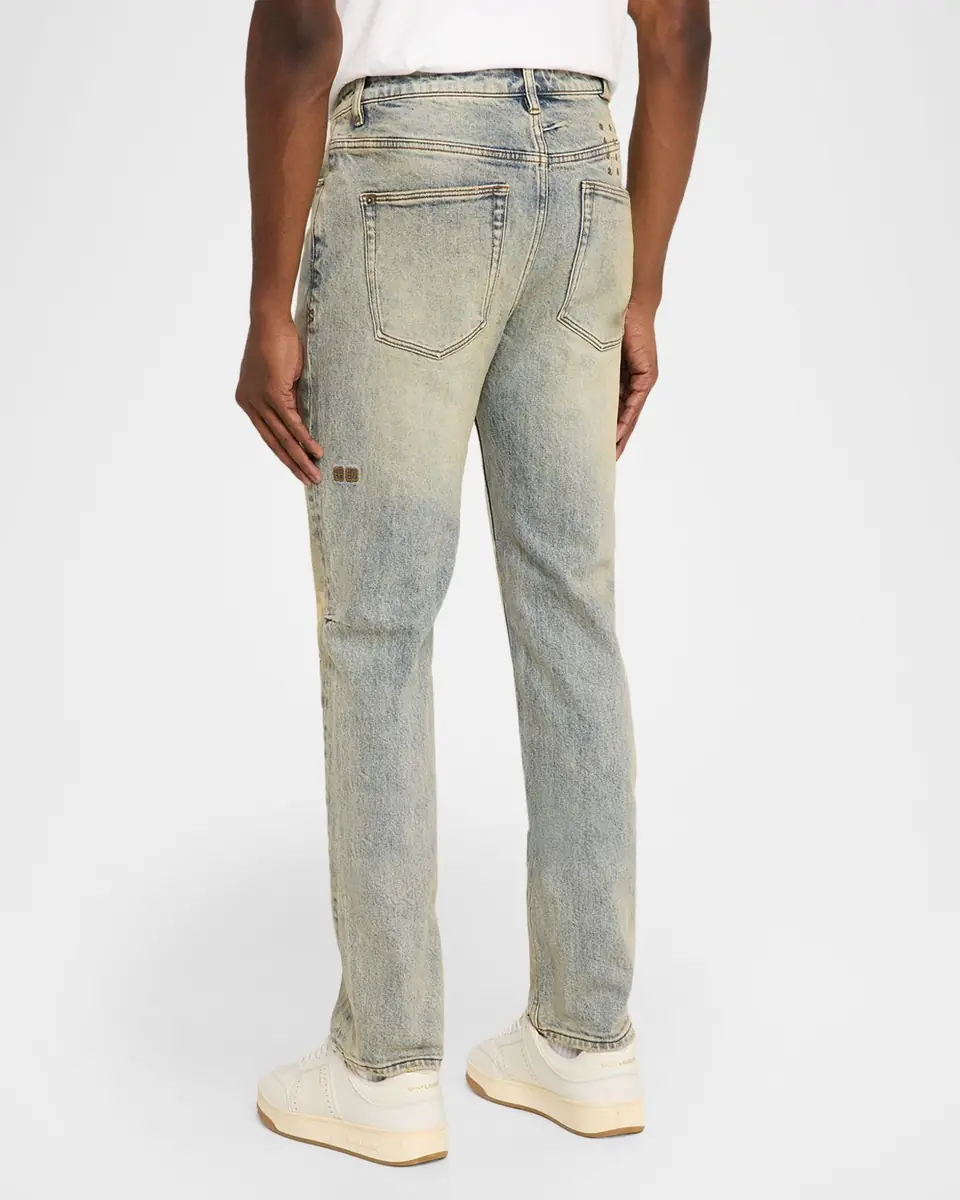 Ksubi Men's Chitch Stature Trashed Slim Fit Jeans | Thumbnail 3 Ksubi Men's Chitch Stature Trashed Slim Fit Jeans | Thumbnail 3