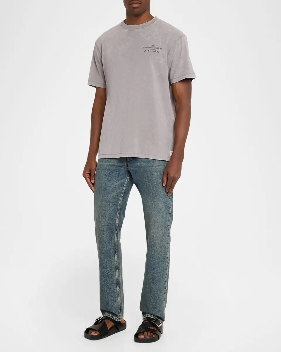 Scotch & Soda x Basquiat Boys ' Men's Artwork Relaxed Fit T-Shirt | Thumbnail 2