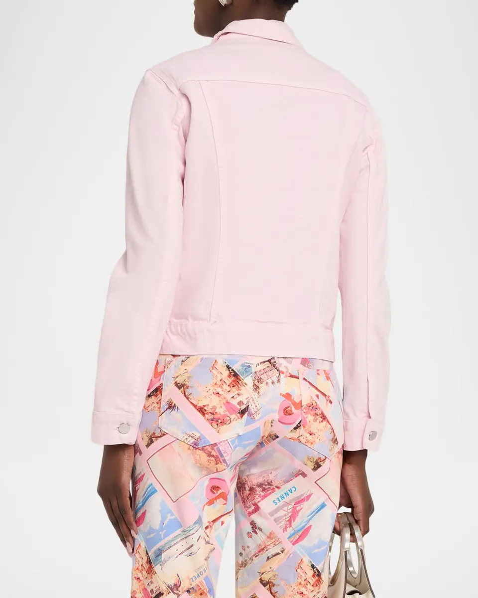 L'Agence Celina Slim Femme Denim Jacket | Thumbnail 2 L'Agence Celina Slim Femme Denim Jacket | Thumbnail 2