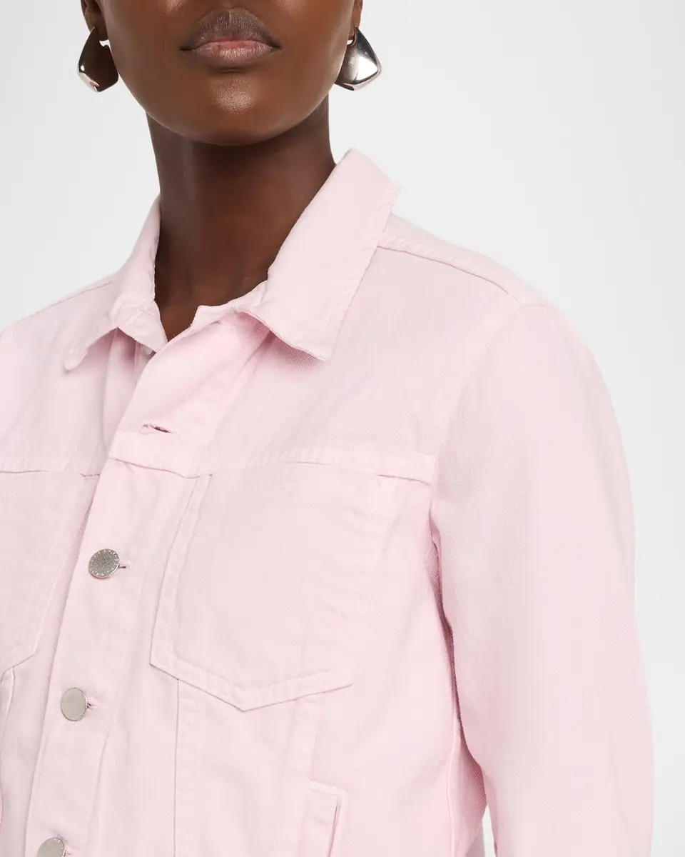L'Agence Celina Slim Femme Denim Jacket | Thumbnail 4 L'Agence Celina Slim Femme Denim Jacket | Thumbnail 4