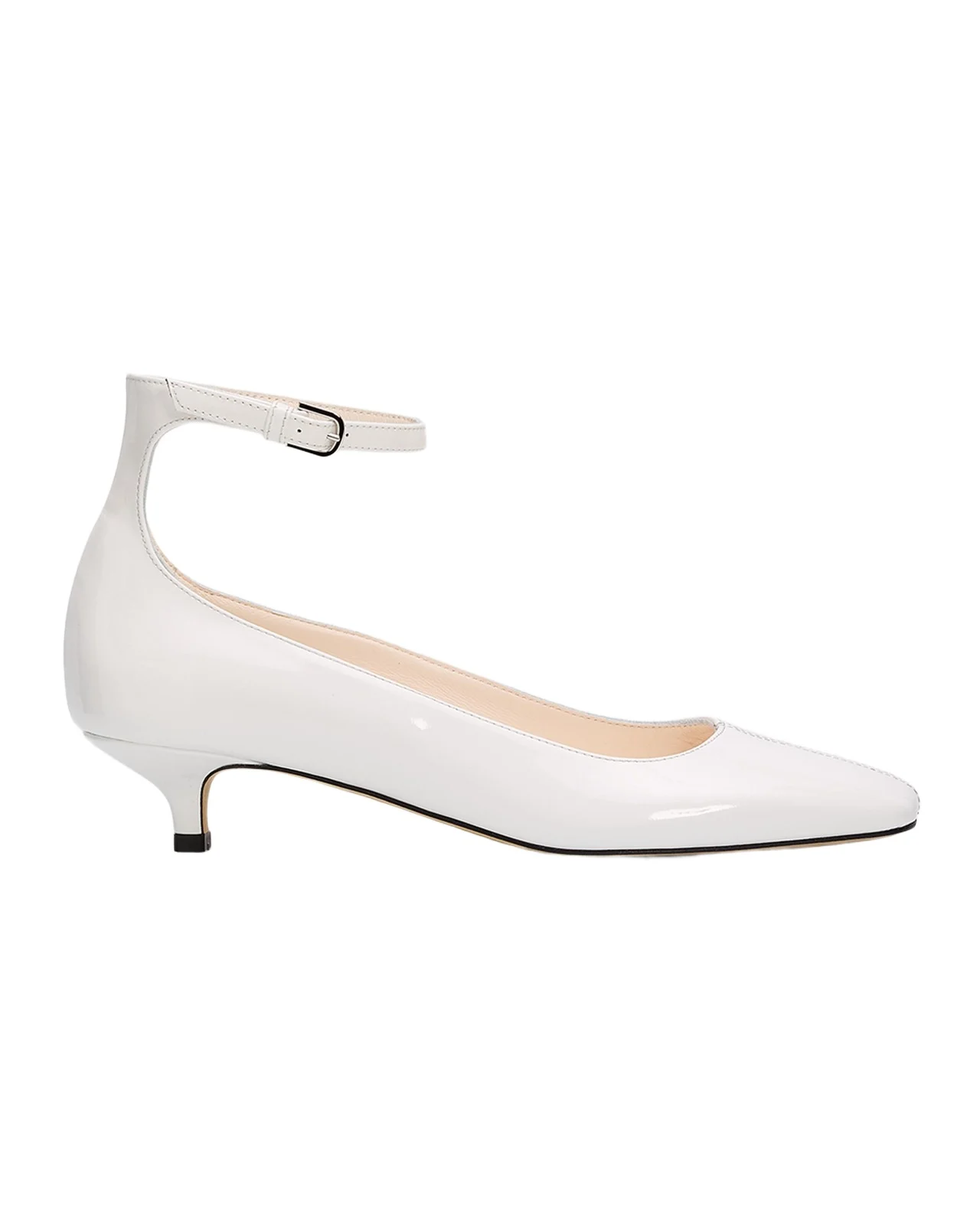 TOTEME Patent Leather Anklet Pumps