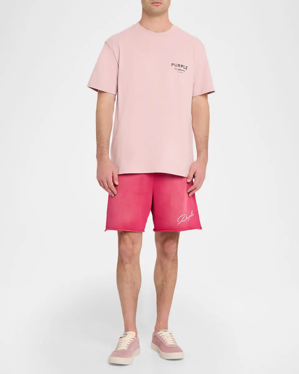 PURPLE Men's Jersey Logo T-Shirt | Thumbnail 2