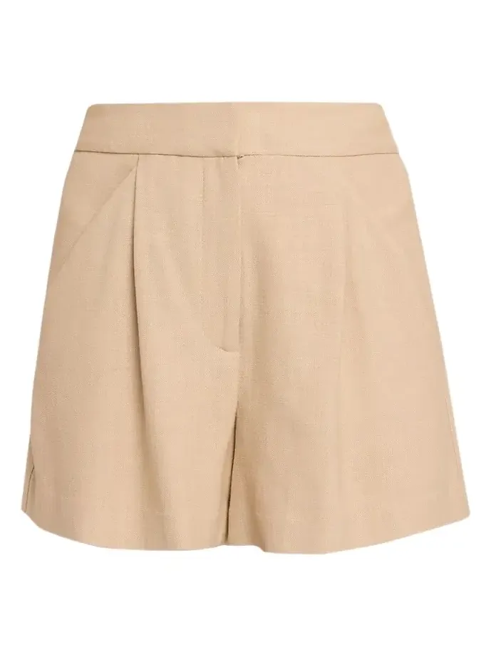 Veronica Beard Marbeau Pleated Shorts