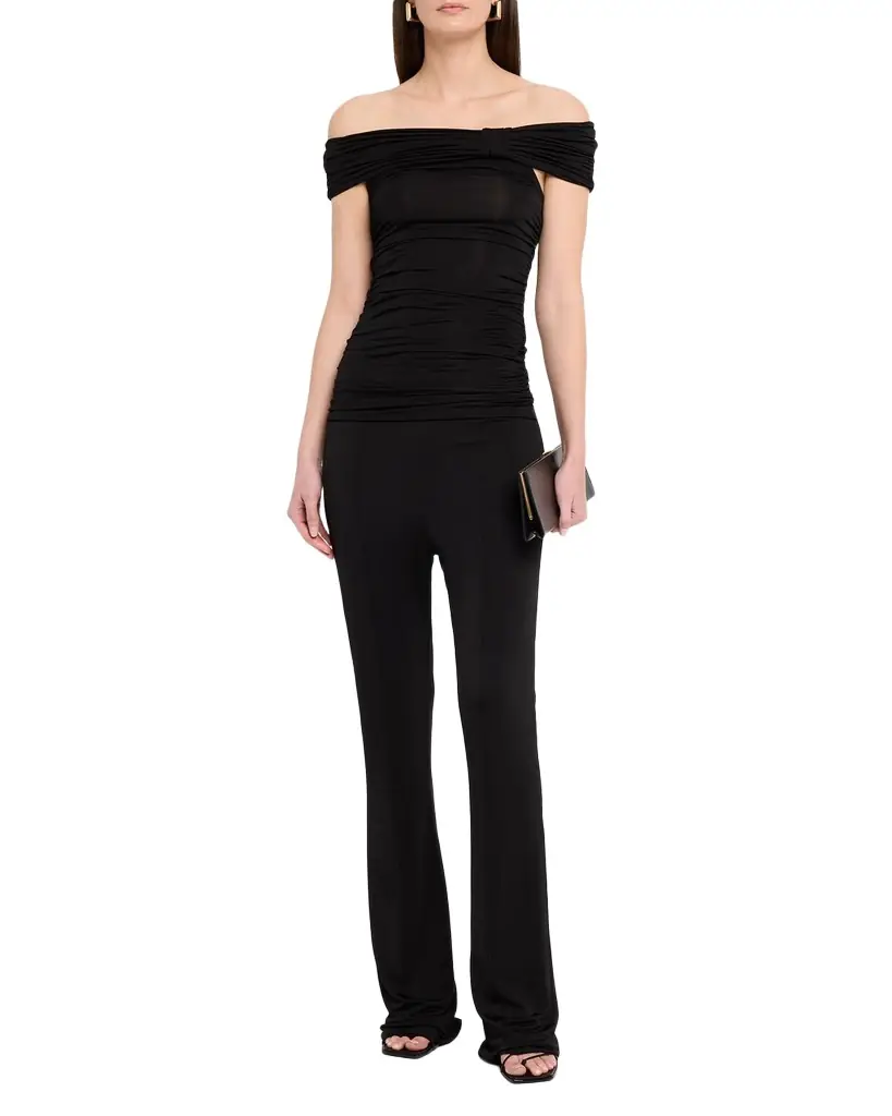 Teagan Off-the-Shoulder Ruched Top Teagan Off-the-Shoulder Ruched Top