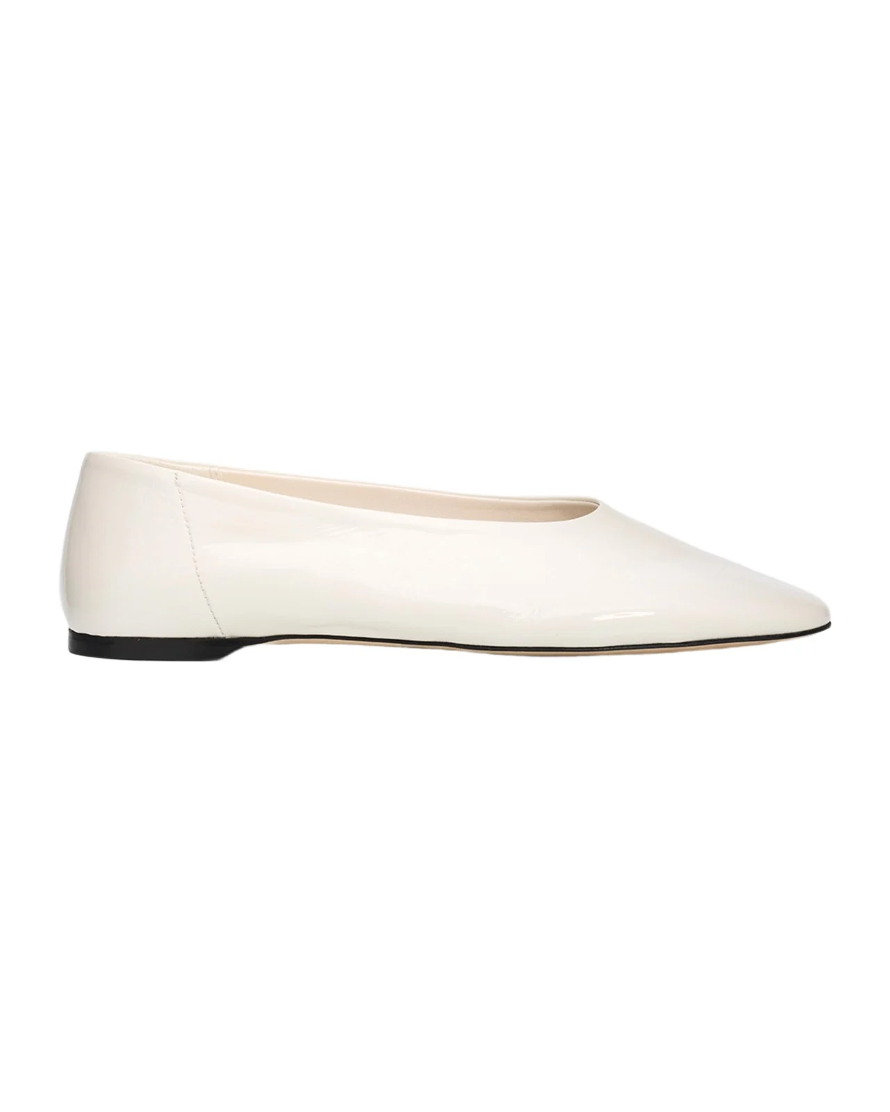 TOTEME Slip Leather Ballerina Flats