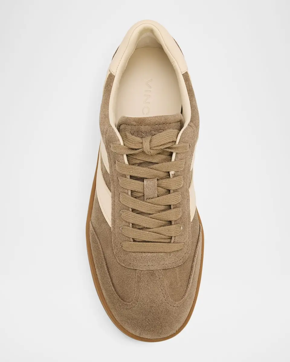 Vince Men's Oasis Suede & Leather Low-Top Sneakers | Thumbnail 3
