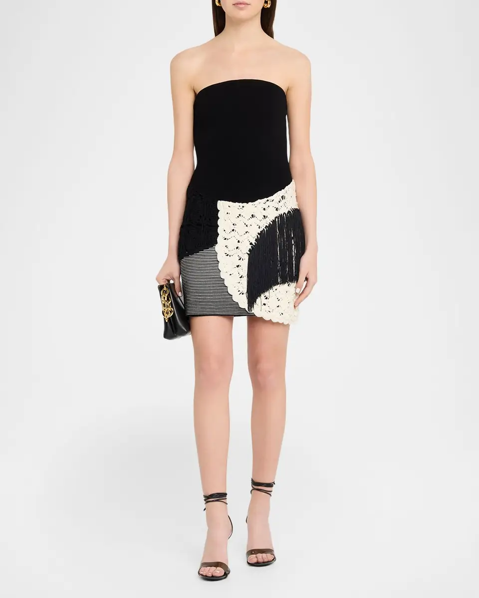 Et Ochs Florence Strapless Embellished Mini Dress | Thumbnail 2 Et Ochs Florence Strapless Embellished Mini Dress | Thumbnail 2