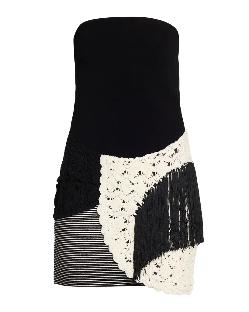 Florence Strapless Embellished Mini Dress Florence Strapless Embellished Mini Dress
