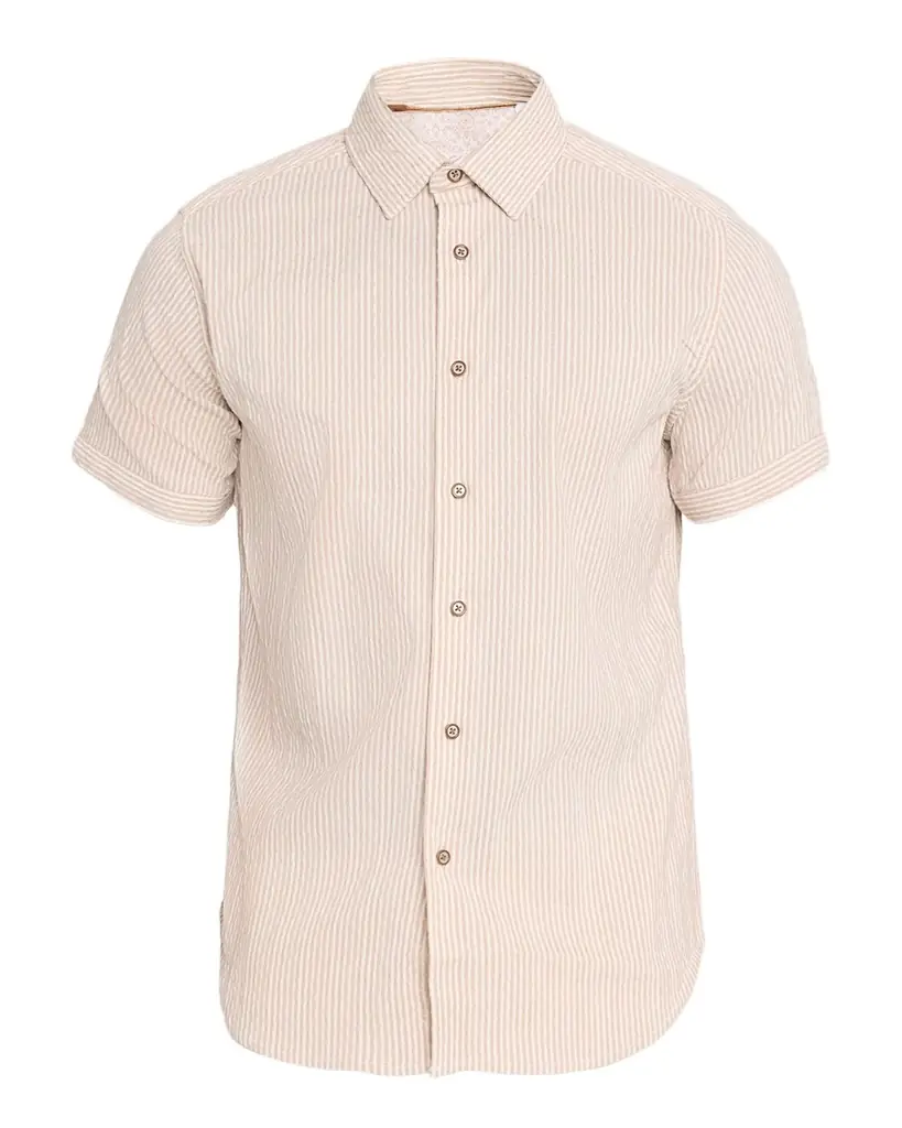 Robert Graham Men 's Fornillo Seersucker Short-Sleeve Shirt | Image 1 Robert Graham Men 's Fornillo Seersucker Short-Sleeve Shirt | Image 1