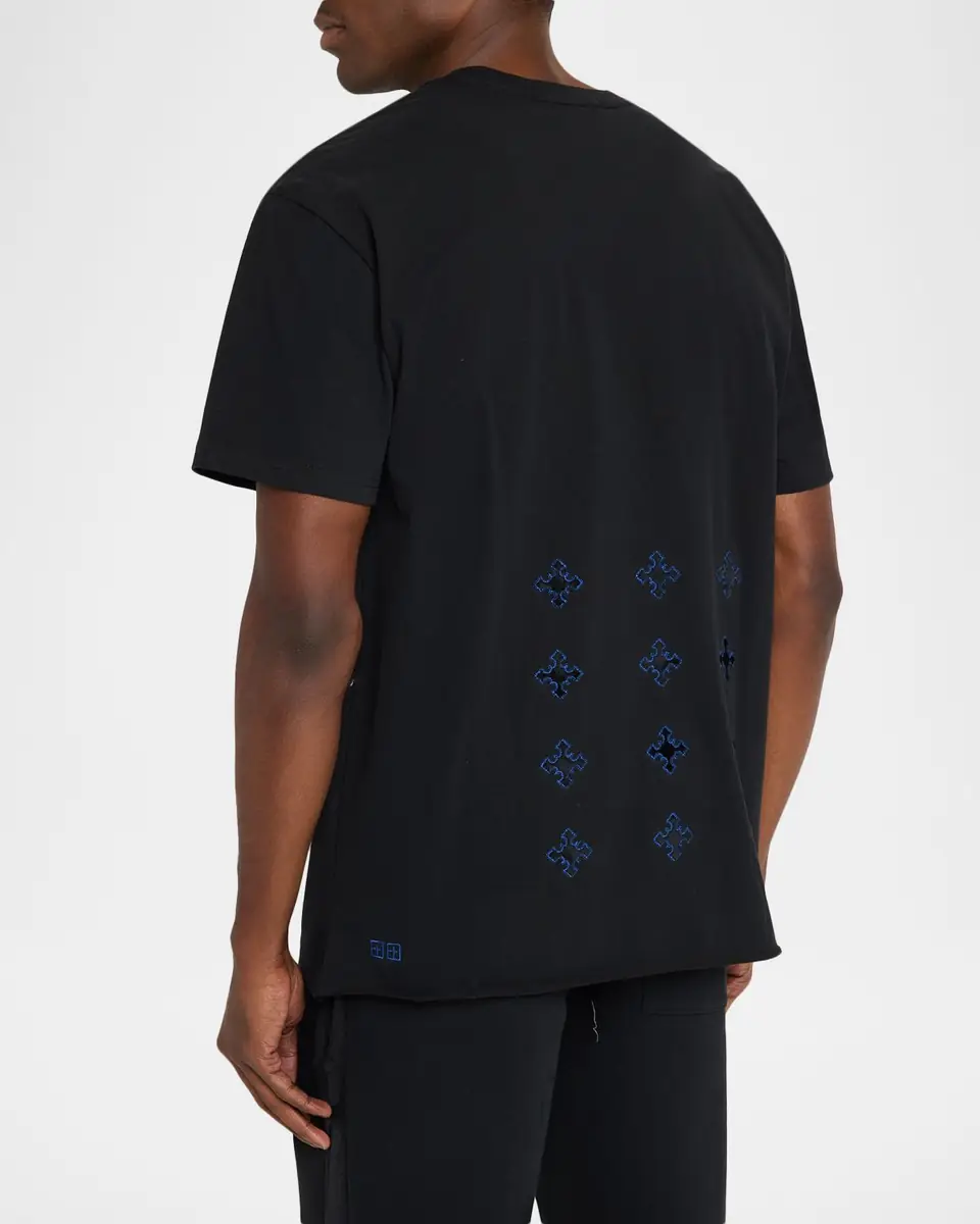 Ksubi Men's 4x4 Cotton Crewneck T-Shirt | Thumbnail 3