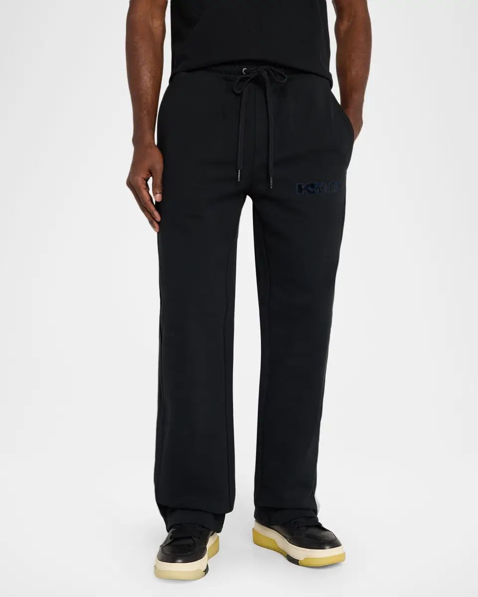 Ksubi Men's Embroidered Logo 4x4 Cotton Sweatpants | Thumbnail 3 Ksubi Men's Embroidered Logo 4x4 Cotton Sweatpants | Thumbnail 3