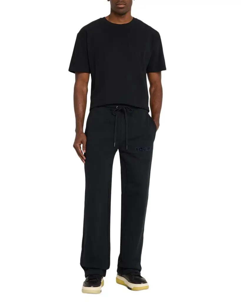 Ksubi Men's Embroidered Logo 4x4 Cotton Sweatpants | Image 1 Ksubi Men's Embroidered Logo 4x4 Cotton Sweatpants | Image 1