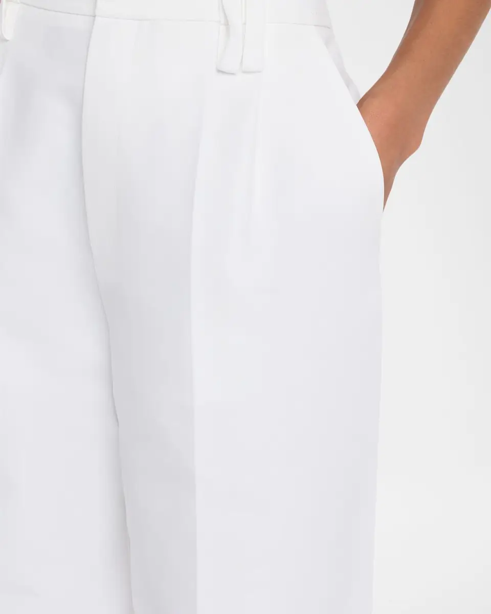 Dice Kayek Single-Pleat Straight-Leg Cotton Trousers | Thumbnail 5 Dice Kayek Single-Pleat Straight-Leg Cotton Trousers | Thumbnail 5