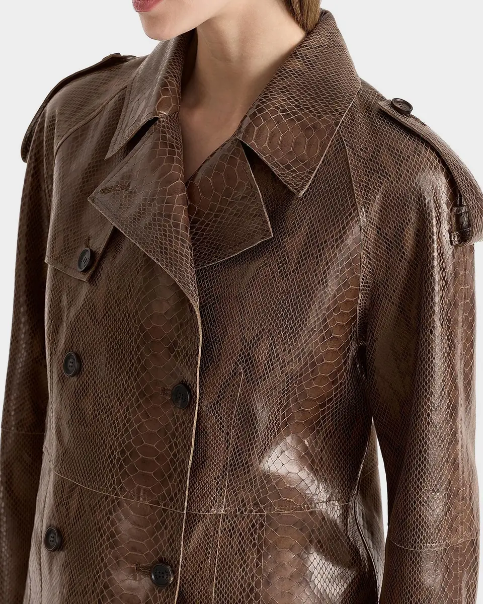 Mackage Dolores-SNK Double-Breasted Leather Jacket | Thumbnail 7 Mackage Dolores-SNK Double-Breasted Leather Jacket | Thumbnail 7