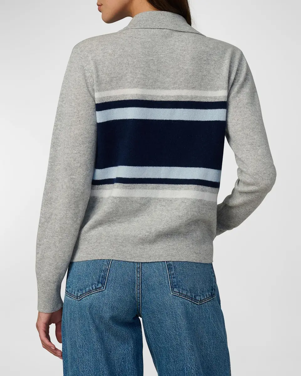Joe's Jeans The Long-Sleeve Cashmere Polo Sweater | Thumbnail 3