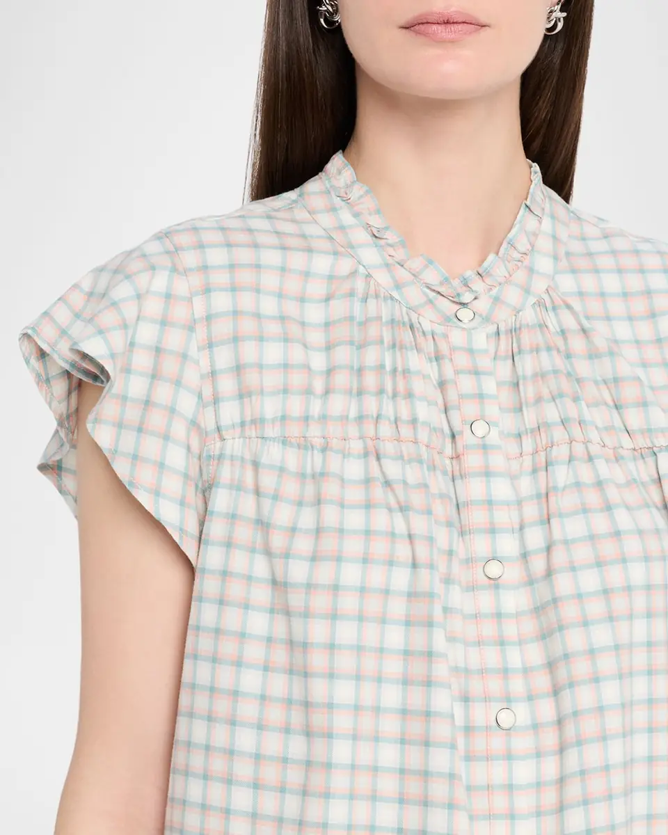 Rails Ruthie Plaid Button-Front Top | Thumbnail 4 Rails Ruthie Plaid Button-Front Top | Thumbnail 4