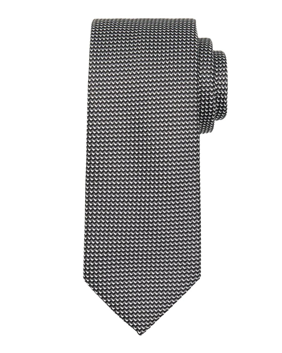 Men's Micro-Woven Jacquard Silk Tie