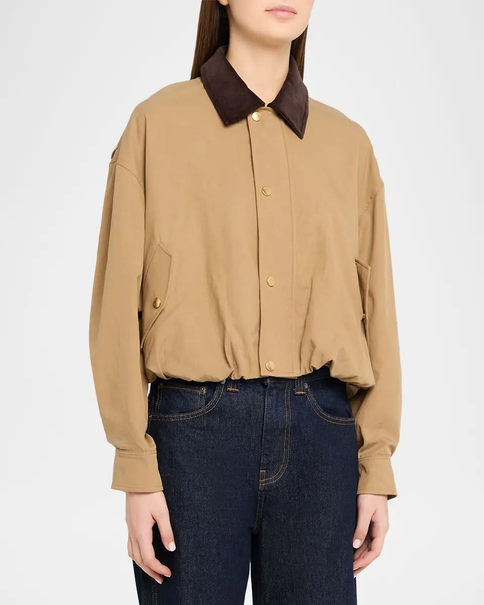 FRAME The Cord Collar Jacket | Thumbnail 4 FRAME The Cord Collar Jacket | Thumbnail 4