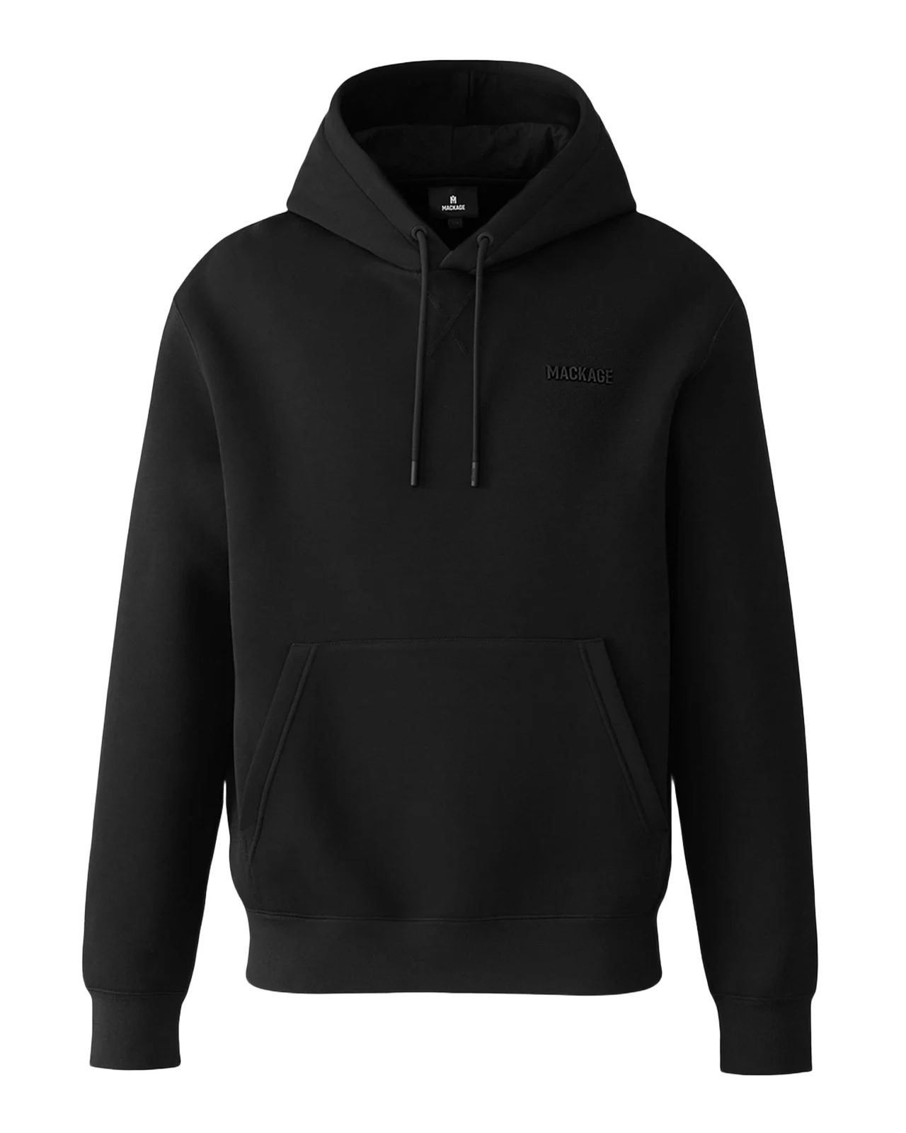 Mackage Men's Kolton Double-Face Jersey Logo Hoodie
