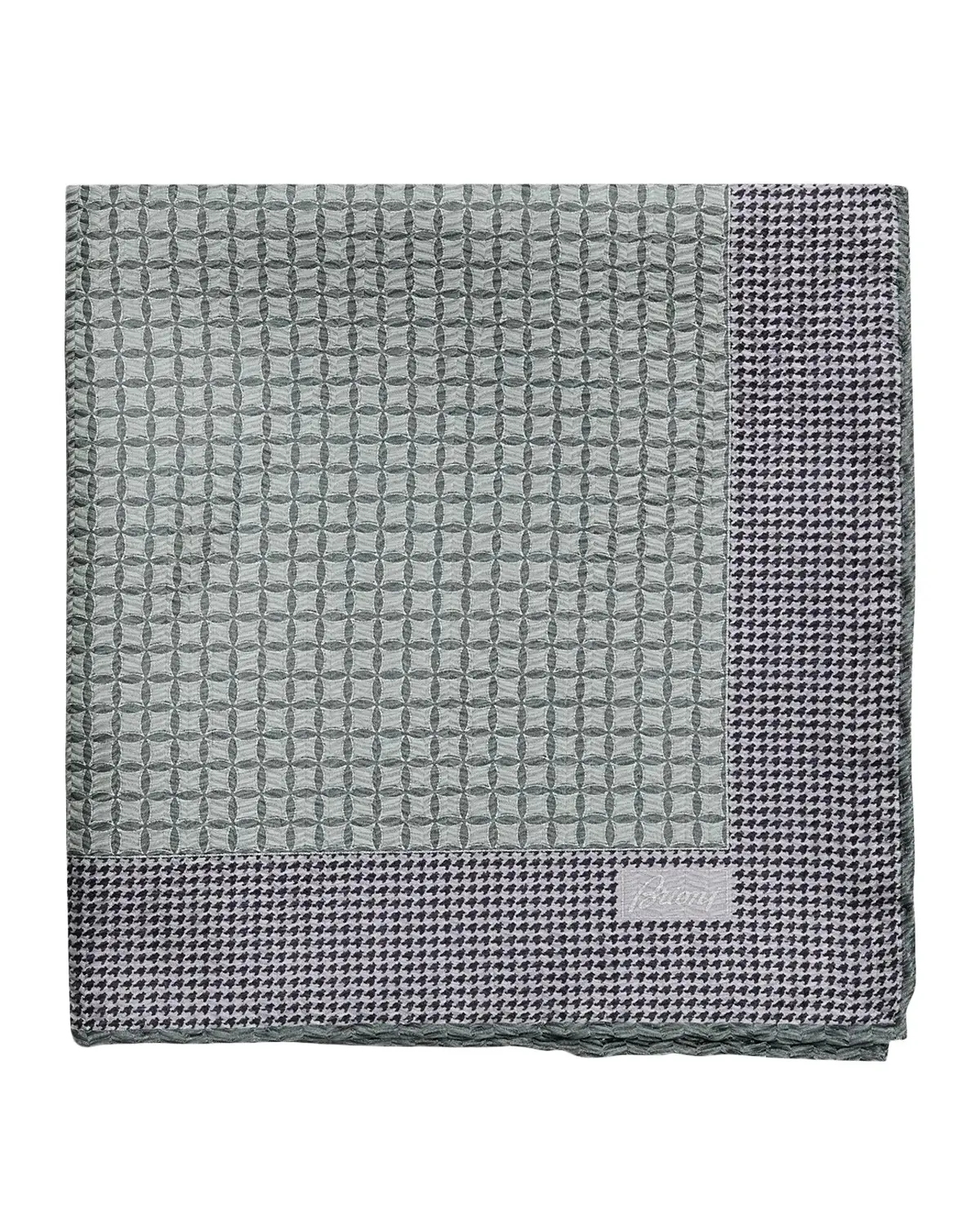 Men's Micro-Jacquard Hand-Rolled Silk Pocket Square Men's Micro-Jacquard Hand-Rolled Silk Pocket Square