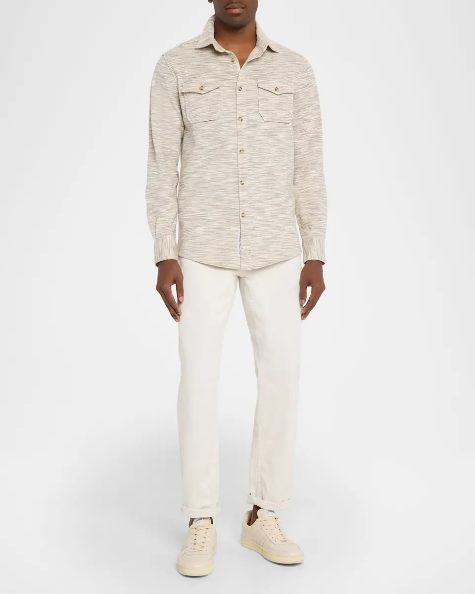 Robert Graham Men's Storrs Knit Button-Down Shirt | Thumbnail 2