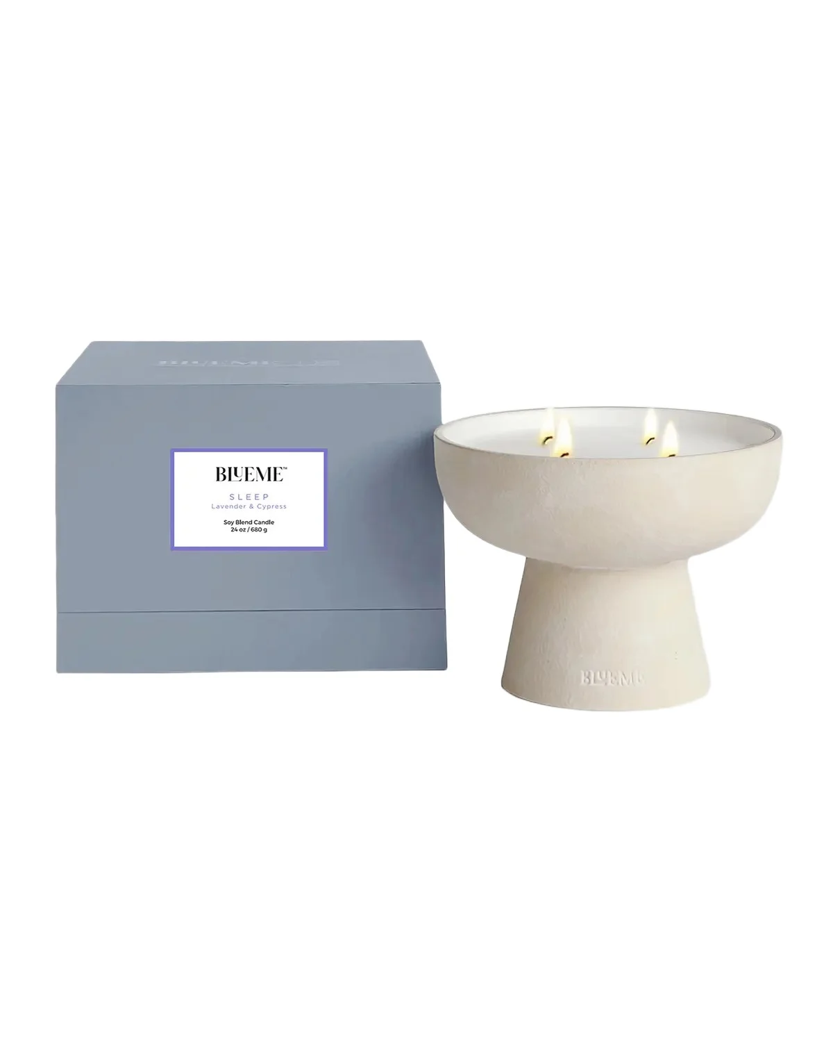 Blueme Sleep Large Candle - Lavender & Cypress