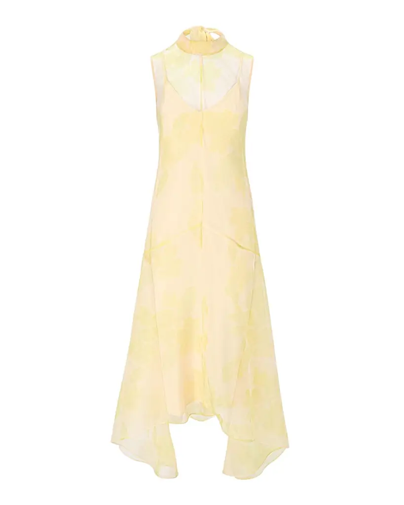STAUD Auden Organza High-Low Dress | Image 1 STAUD Auden Organza High-Low Dress | Image 1