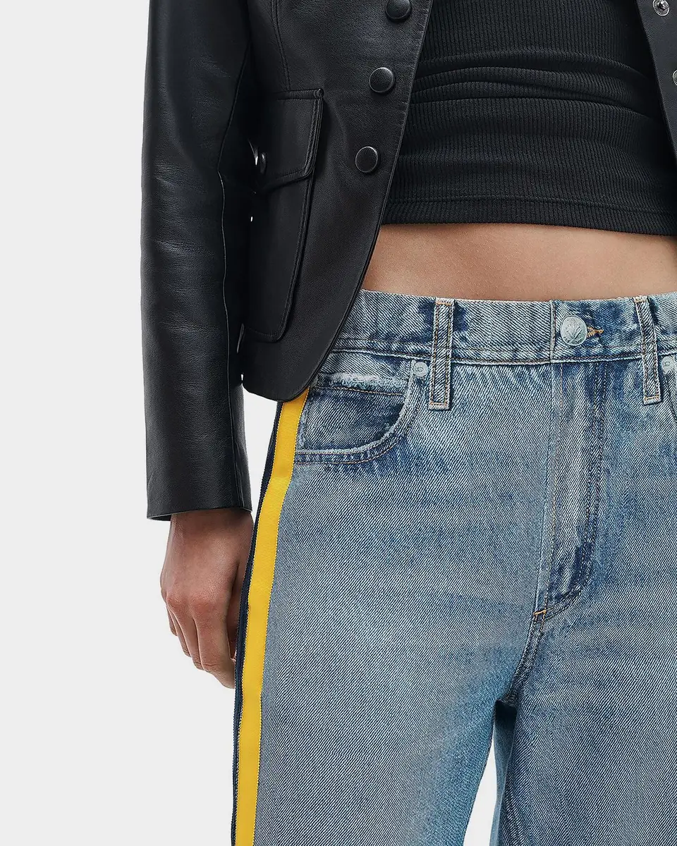 rag & bone rb Miramar Terry Wide-Leg Track Jeans | Thumbnail 7 rag & bone rb Miramar Terry Wide-Leg Track Jeans | Thumbnail 7