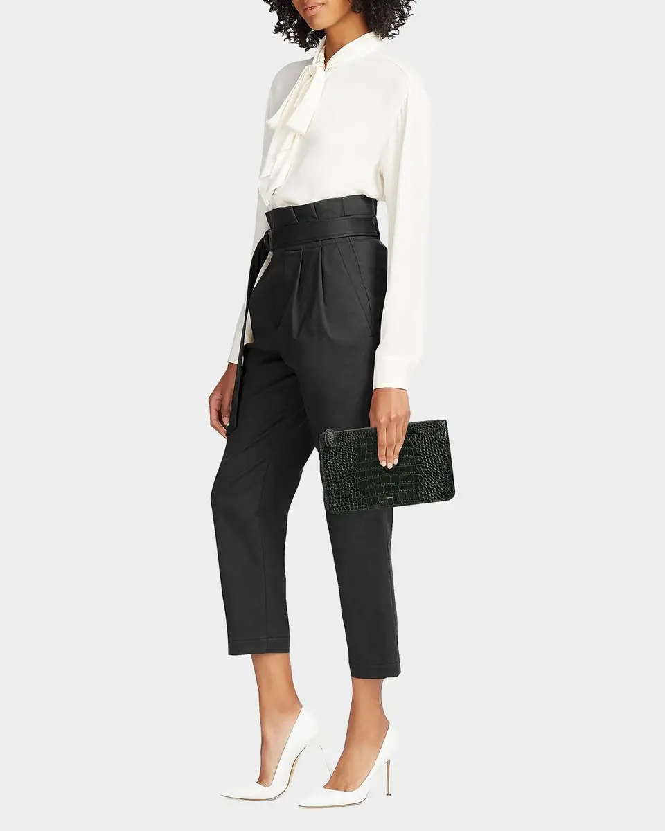 Toteme Croc-Embossed Leather Clutch Bag | Thumbnail 11 Toteme Croc-Embossed Leather Clutch Bag | Thumbnail 11