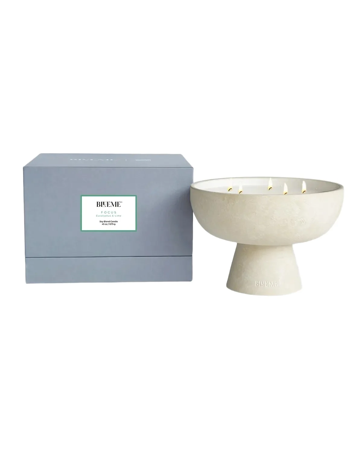 Blueme Focus Giant Candle - Eucalyptus & Lime