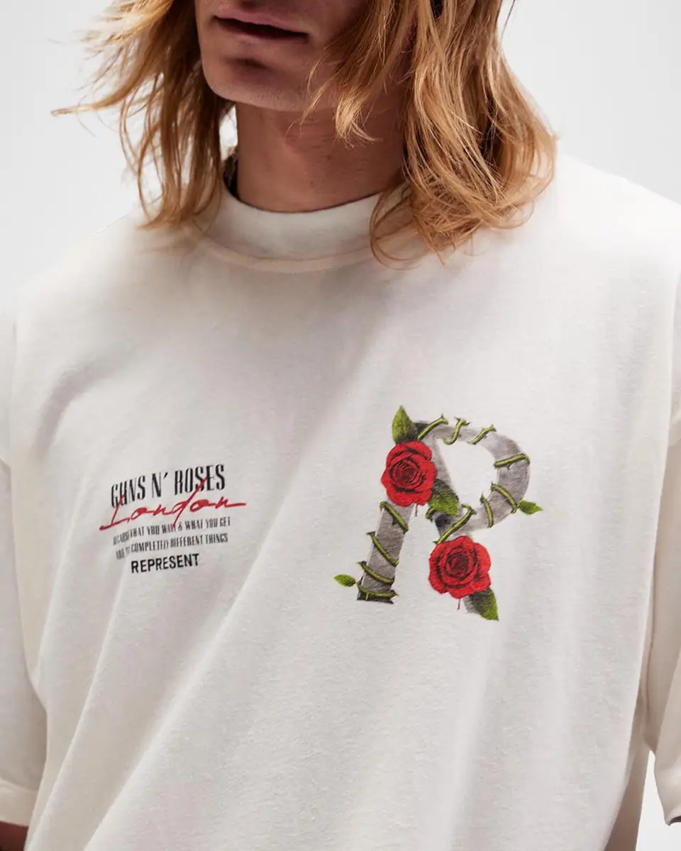 Represent x Guns N ' Roses Exclusive Tour Graphic T-Shirt | Thumbnail 2