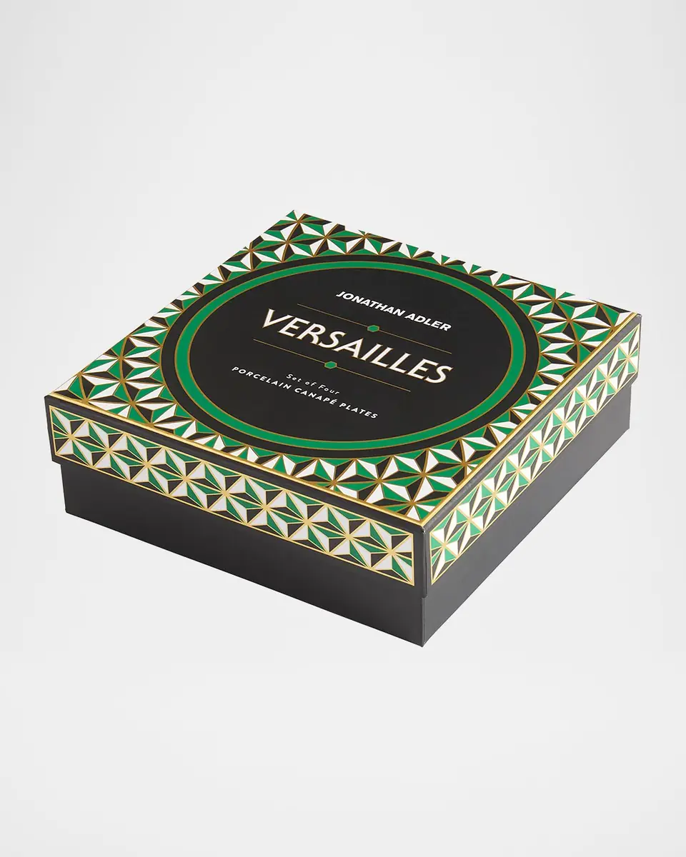 Jonathan Adler Versailles Small Plates, Set of 4 | Thumbnail 2 Jonathan Adler Versailles Small Plates, Set of 4 | Thumbnail 2