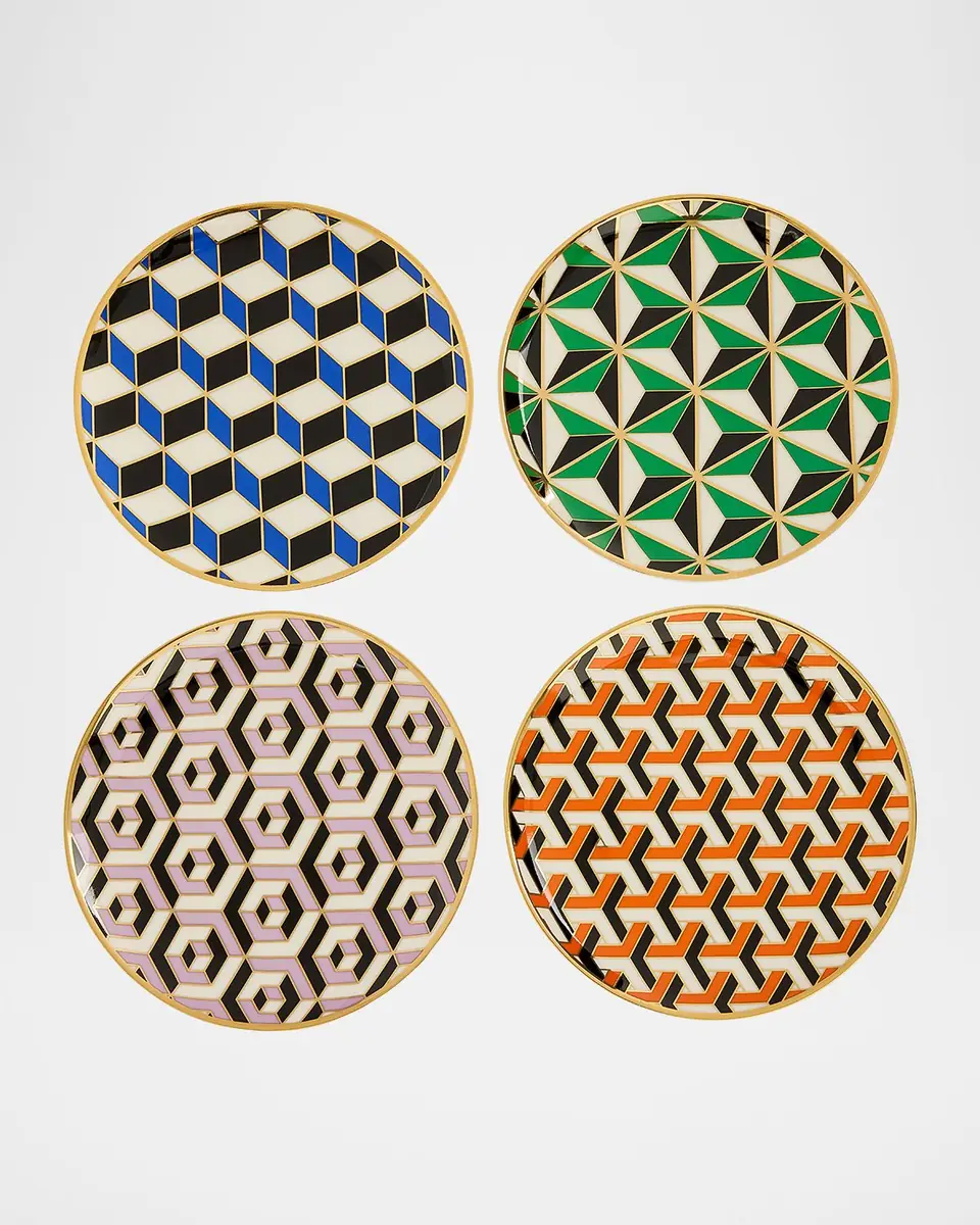 Jonathan Adler Versailles Small Plates, Set of 4 | Thumbnail 3 Jonathan Adler Versailles Small Plates, Set of 4 | Thumbnail 3