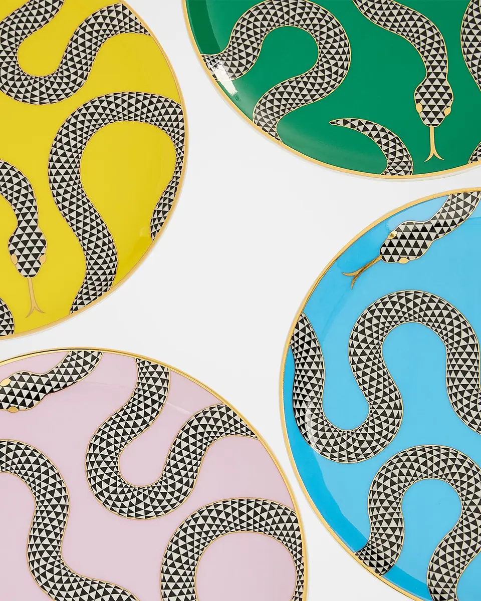 Jonathan Adler Eden Small Plates, Set of 4 | Thumbnail 4 Jonathan Adler Eden Small Plates, Set of 4 | Thumbnail 4