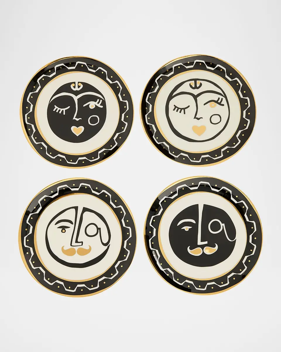 Jonathan Adler Marseilles Small Plates, Set of 4 | Thumbnail 3 Jonathan Adler Marseilles Small Plates, Set of 4 | Thumbnail 3